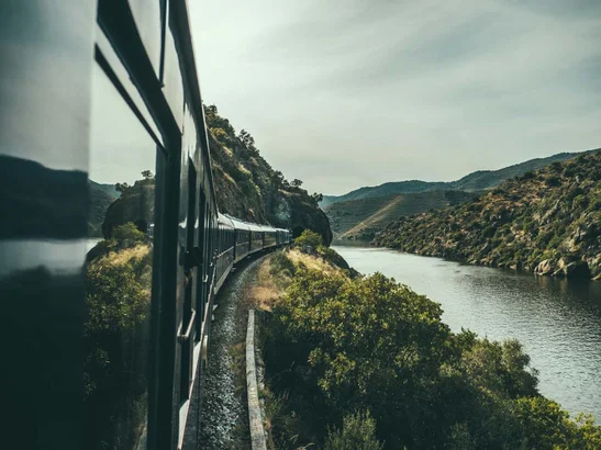 Train and Boats