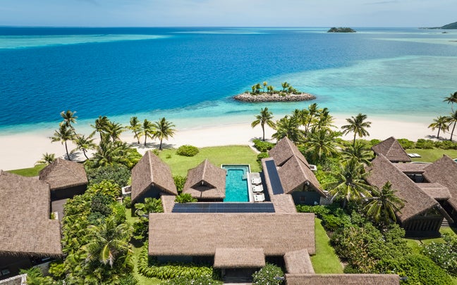 Four-Bedroom Beachfront Pool Residence