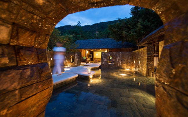 Khu spa giữa thiên nhiên tại Six Senses Ninh Van Bay
