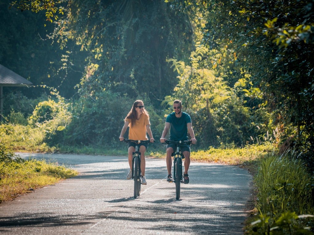 Biking Around the Village