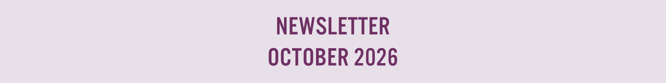 newsletter October