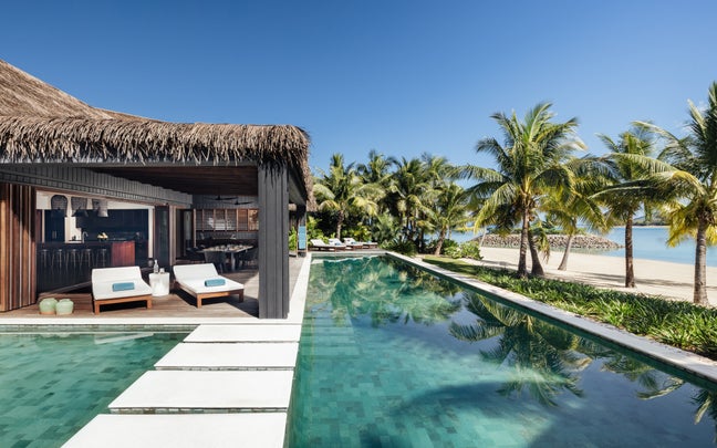 Six-Bedroom Beachfront Pool Residence