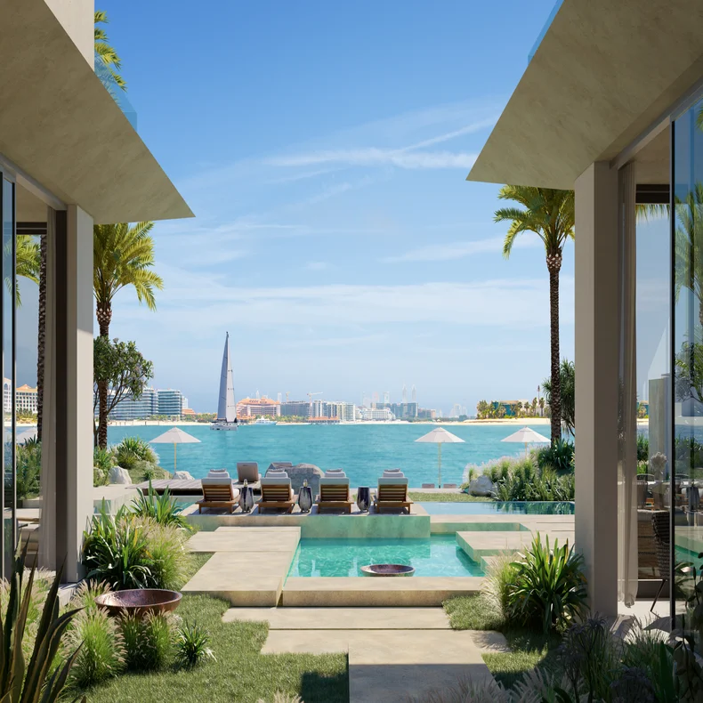 Rising elegantly from the sea