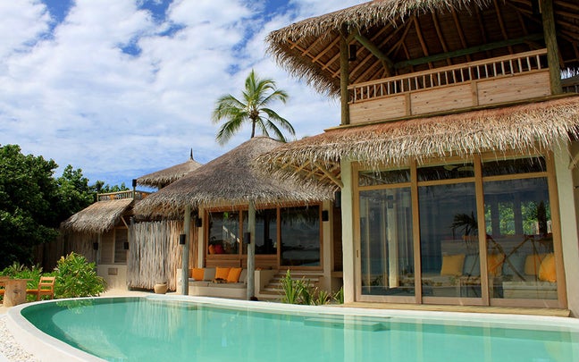 Two-Bedroom Lagoon Beach Villa with Pool