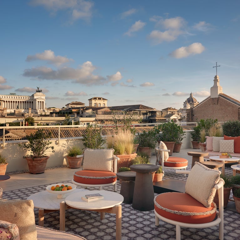Rome Rooftop Bars | Notos Rooftop Restaurant at Six Senses