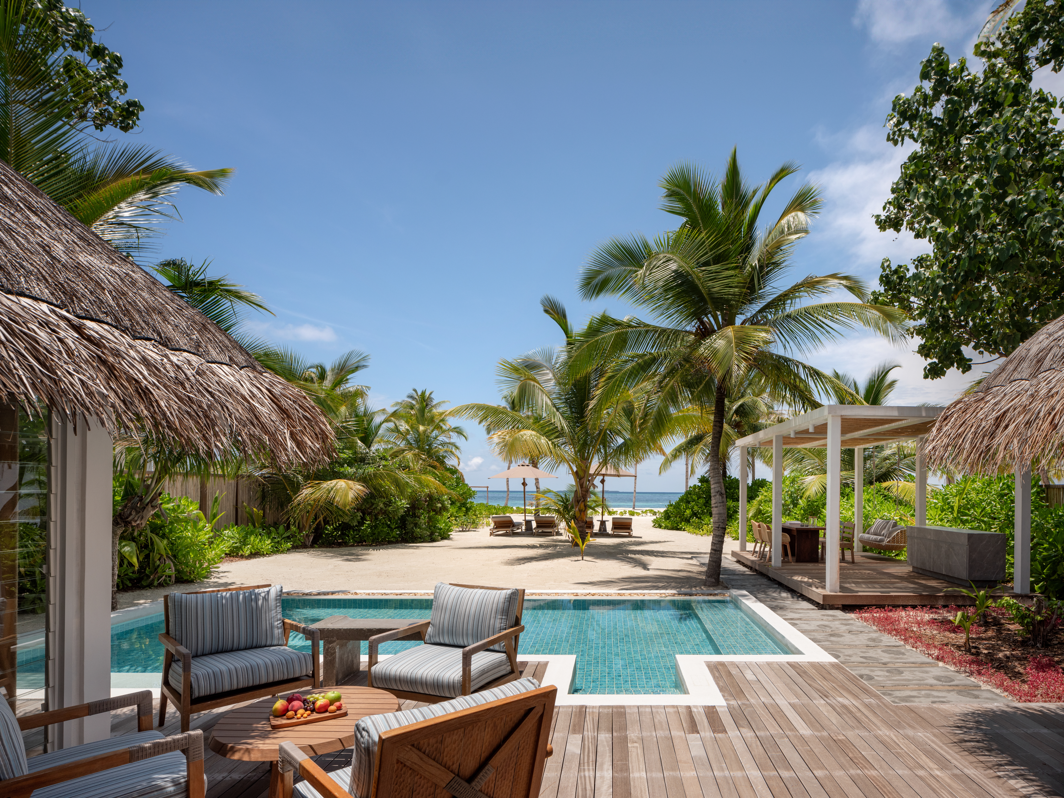 Two Bedroom Beach Villa Suite with Pool