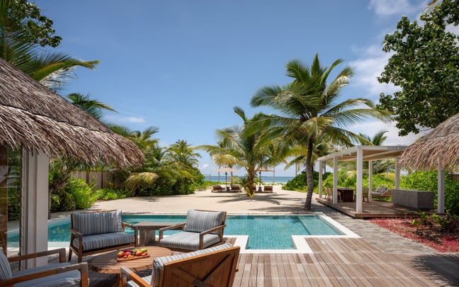 Two Bedroom Beach Villa Suite With Pool