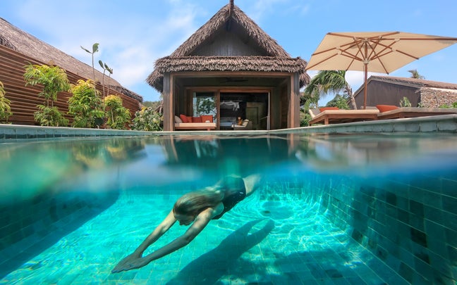 Beachfront Pool Villa