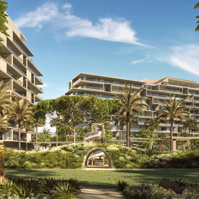 这是一家可持续发展的酒店,坐落在参天大树和景观草坪之间,旨在与自然和谐共处,促进身心健康。.