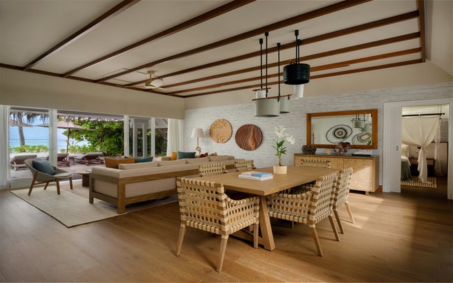 Three Bedroom Beach Villa Suite With Pool