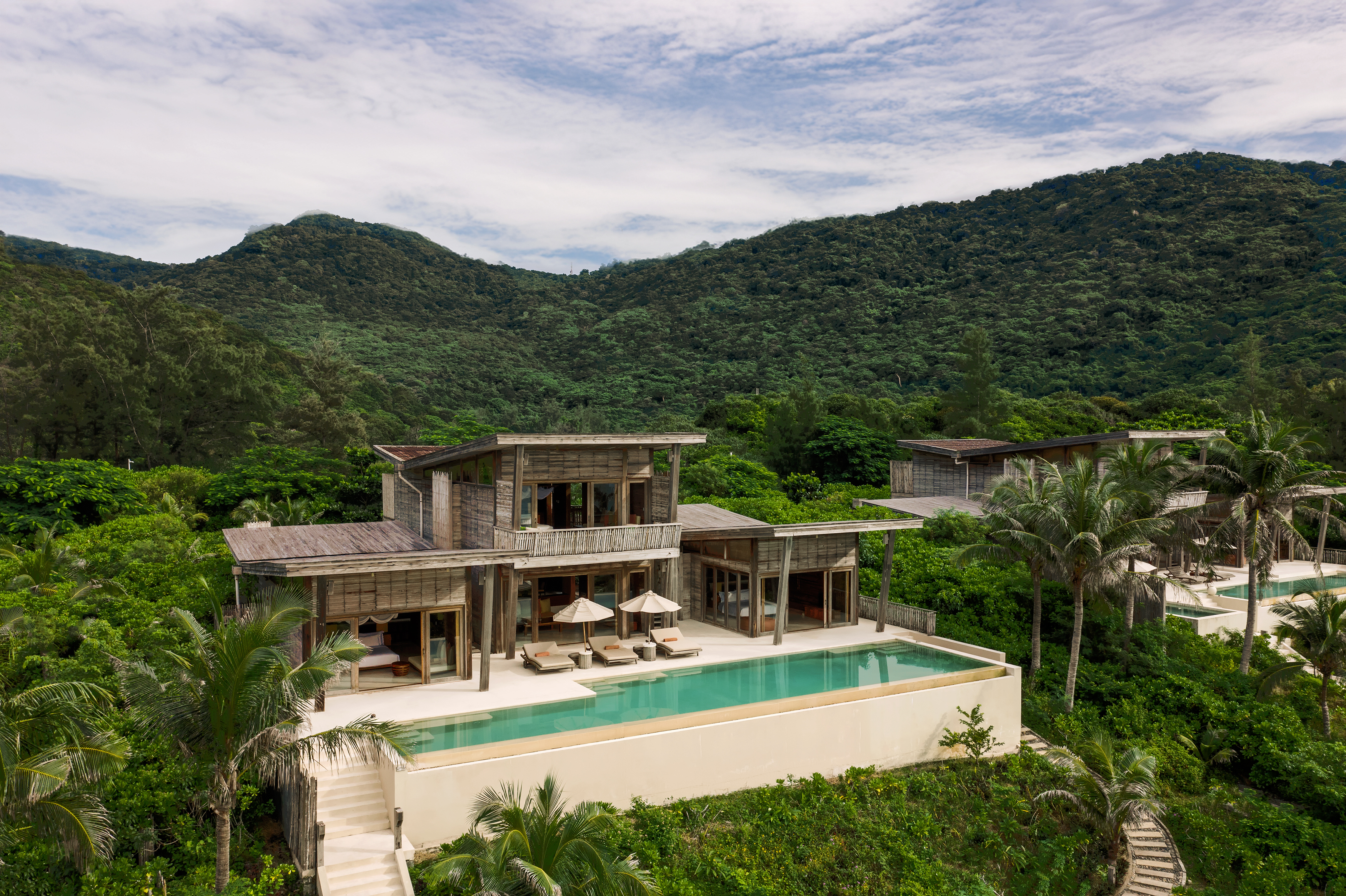 Six Senses Con Dao under the night sky