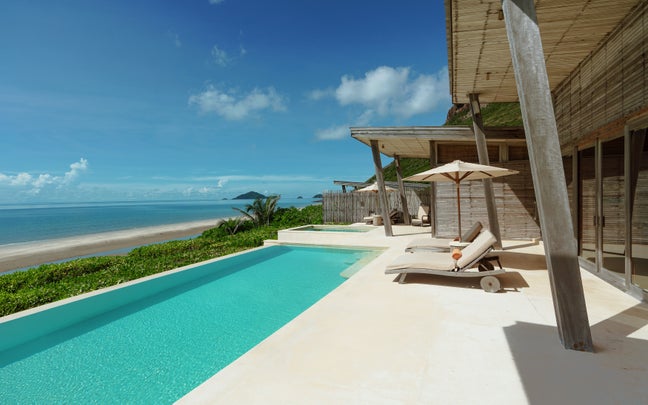 Beachfront Three-Bedroom Pool Villa