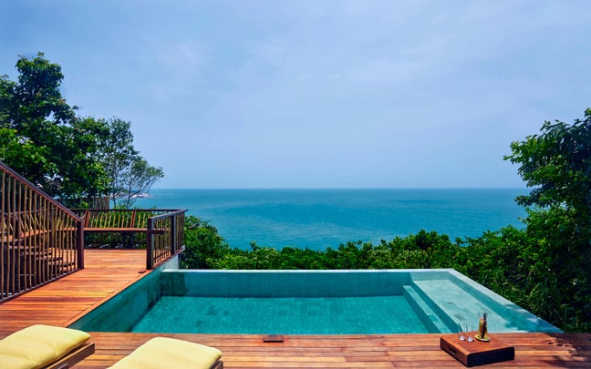 فيلا Ocean Front Pool Villa